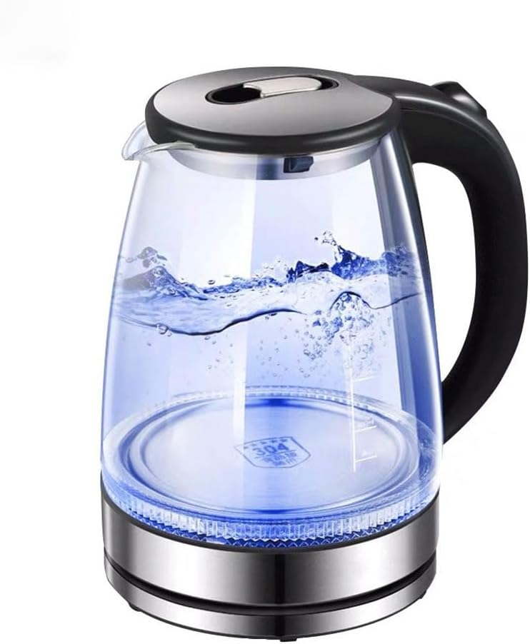 RILOOP 2L Electric Kettle Blue Light Glass Body Coffee Tea Maker Temperature Control 220V Smart Water Kettle,For Home/2L Electric Kettle/220V