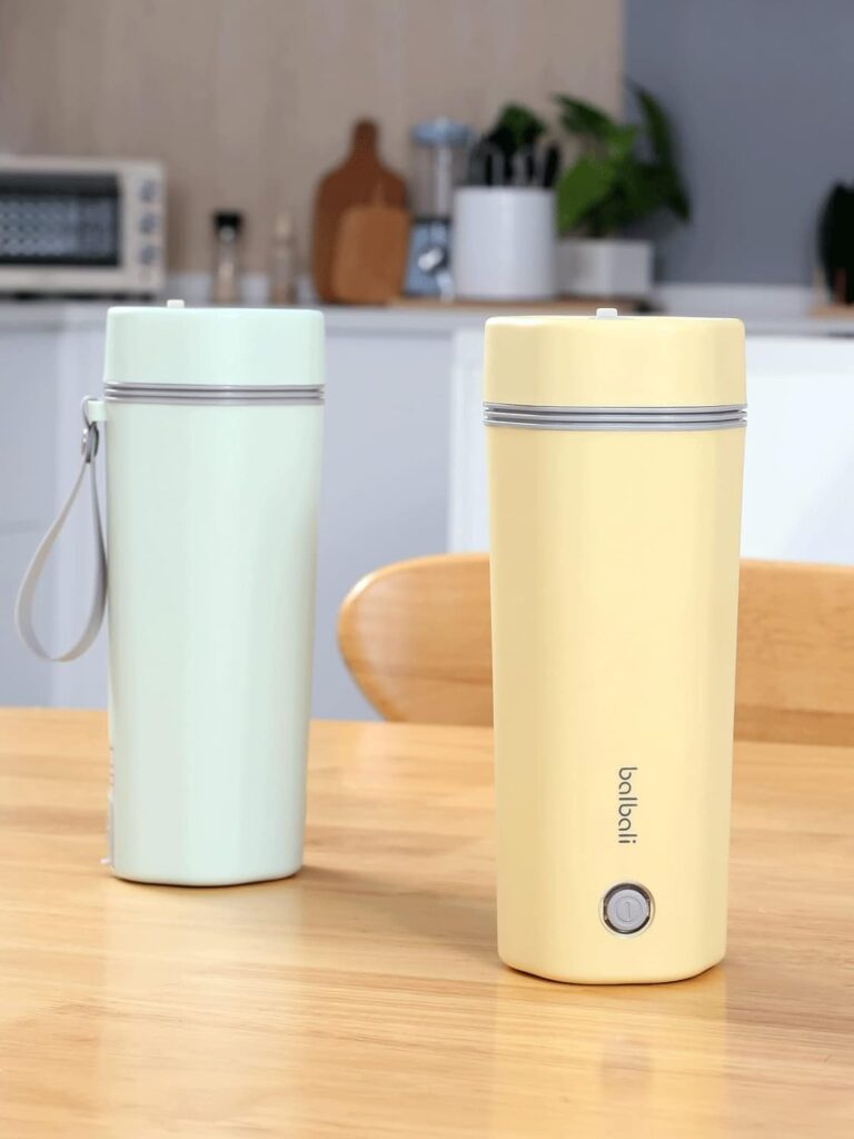 Travel Kettle Electric Small Stainless Steel - Portable Electric Kettle for Boiling Water - Travel Tea Kettle - Portable Water Boiler - One Cup Hot Water Maker - 350ml Travel Electric Kettle