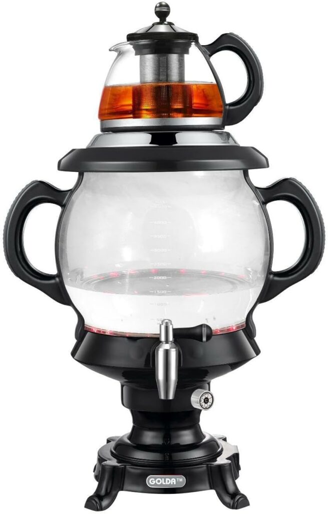 GOLDA Samovar 4.5 Liters Tea Maker