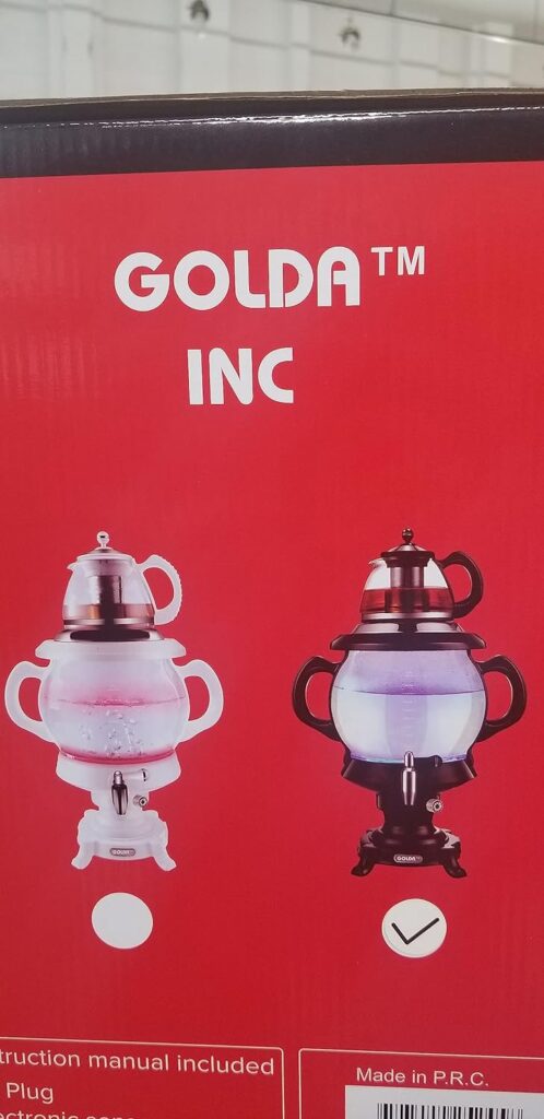 GOLDA Samovar 4.5 Liters Tea Maker